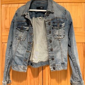 Kut from the Kloth Classic Light Blue Jean Jacket